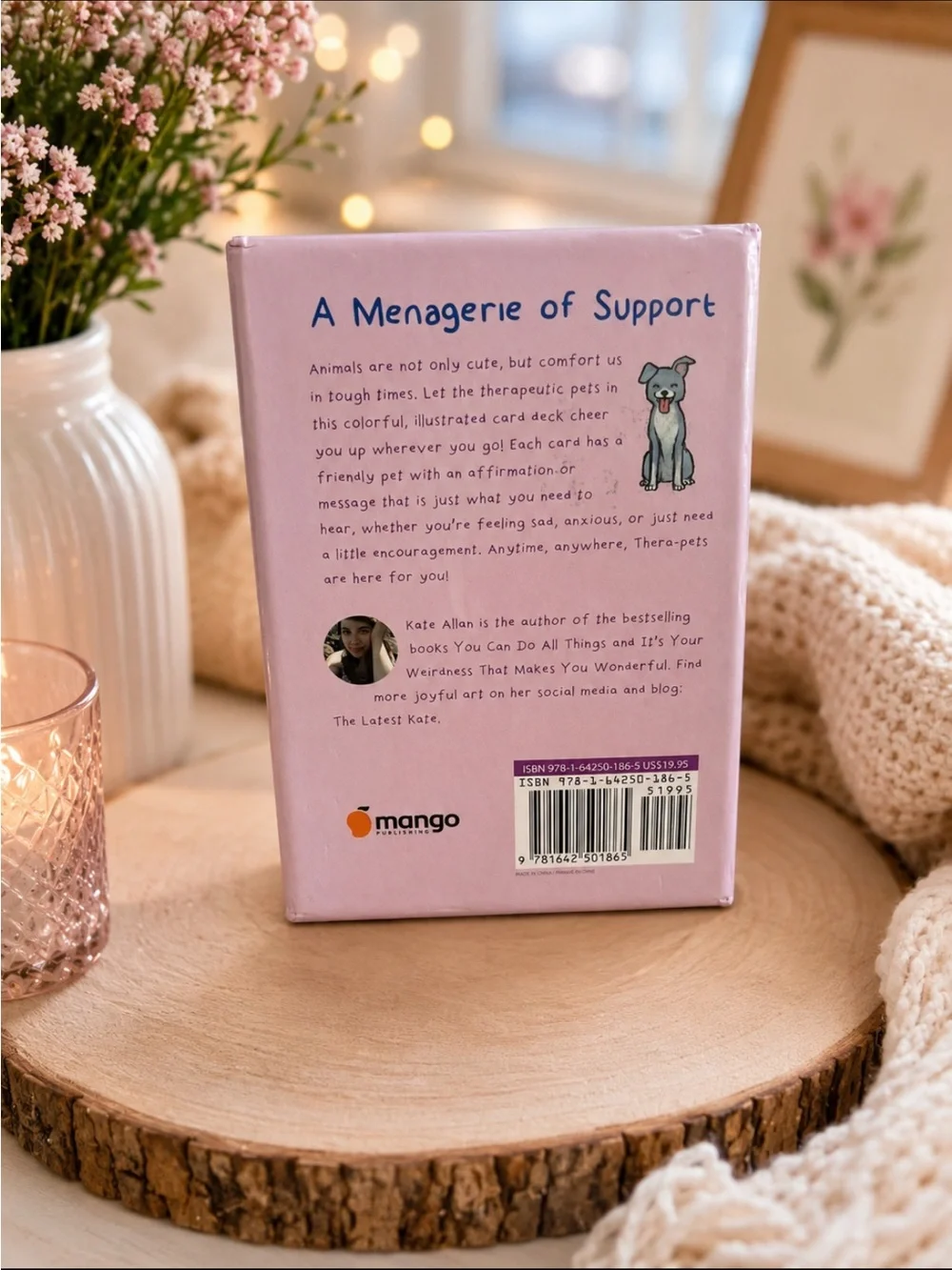 Thera-pets Emotional Support Animal Cards (Pink) -